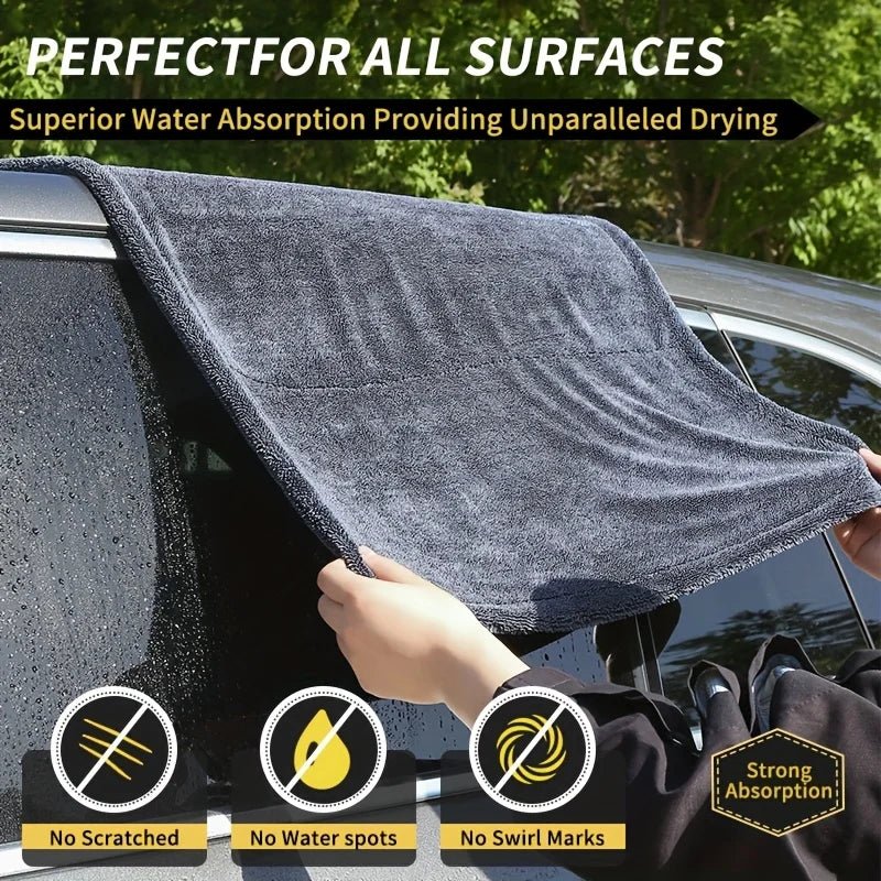 Microfiber Drying Towel - Mint Moto Care