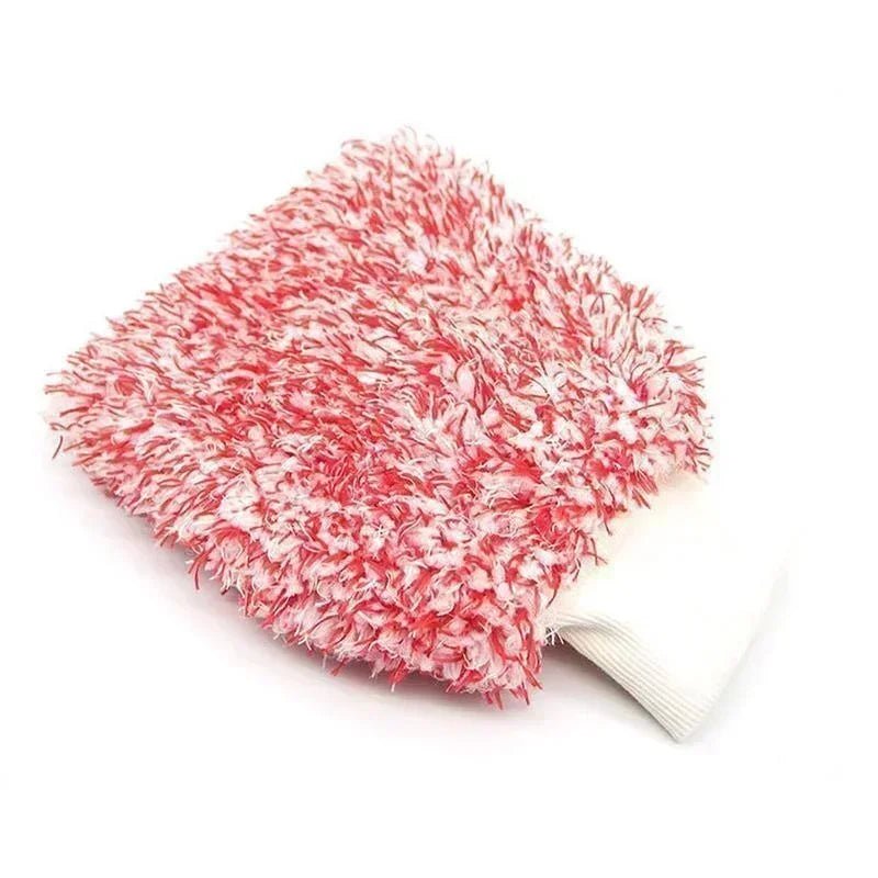 Premium Microfiber Motorcycle & Car Wash Mitt - Mint Moto Care